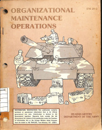 Organizational Maintenance Operations