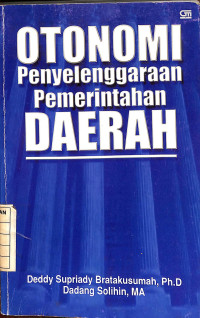 Otonomi Penyelenggaraan Pemerintahan Daerah