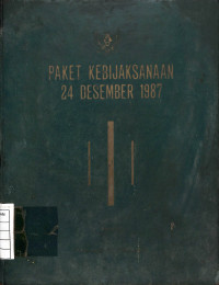 Paket Kebijaksanaan 24 Desember 1987