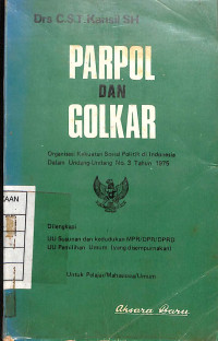 Parpol dan Golkar