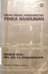 Pasal-Pasal Penghantar Fisika Bangunan