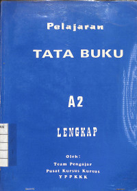 Pelajaran Tata Buku A2 Lengkap