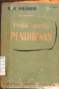 Pelik-Pelik Pendidikan