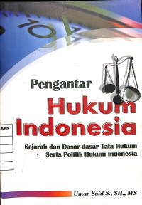 Pengantar Hukum Indonesia