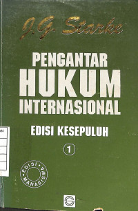 Pengantar Hukum Internasional 1 Edisi Kesepuluh