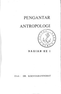 Pengantar Ilmu Antropologi