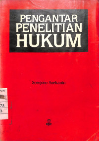 Pengantar Penelitian Hukum