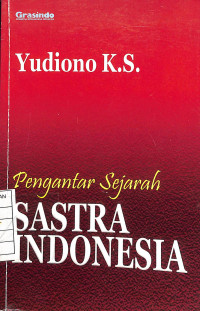 Image of Pengantar Sejarah Sastra Indonesia