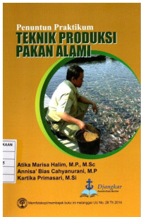 Image of Penuntun Praktikum Teknik Produksi Pakan Alami