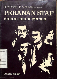 Peranan Staf Dalam Managemen