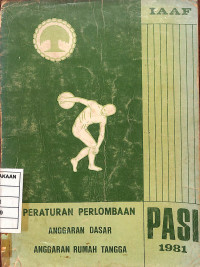 Peraturan Perlombaan Anggaran Dasar