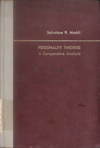 Personality Theories : A Comparative Analysis