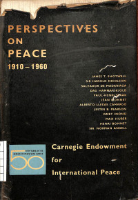 Perspectives on Peace 1910 - 1960