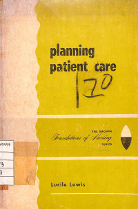 Planning Patient Care