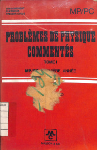 Problemes De Physique Commentes