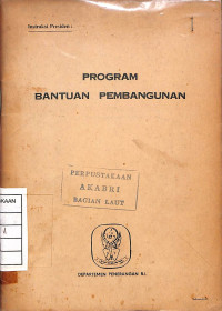 Program Bantuan Pembangunan