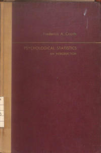 Psychological Statistics : An Introduction