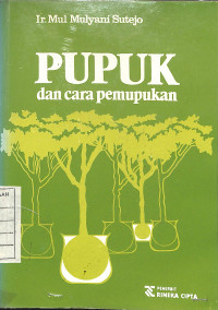 Pupuk dan Cara Pemupukan