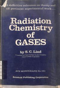 Radiation Chemistry of Gases