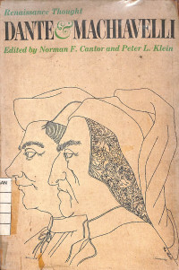 Renaissance Thought Dante & Machiavelli