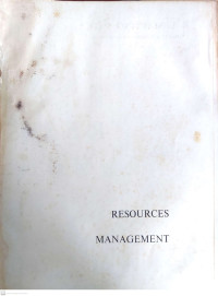 Resources Management