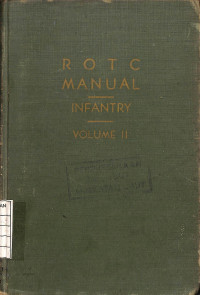 ROTC Manual Infantry Volume II