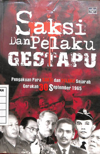 Saksi dan Pelaku Gestapu