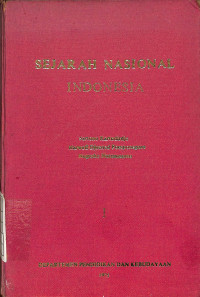 Sejarah Nasional Indonesia I