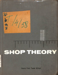 Shop Theory