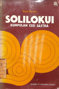 Solilokui Kumpulan Esei Sastra