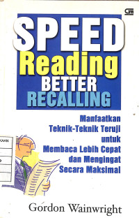 Speed Reading Better Recalling