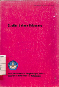 Struktur Bahasa Balaesang