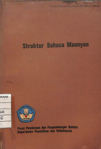 Struktur Bahasa Maanyan