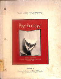 Image of Study Guide to Accompany Psychology