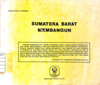 Sumatera Barat Membangun