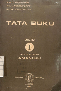 Tata Buku Jilid I