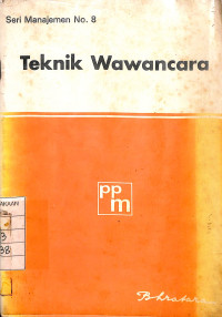 Teknik Wawancara