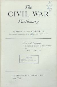 The Civil War Dictionary