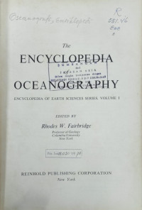 The Encyclopedia of Oceanography