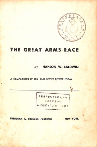 The Great Arms Race