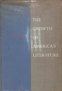 Image of The Growth of American Literature Volume Two