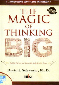 Image of The Magic of Thinking Big