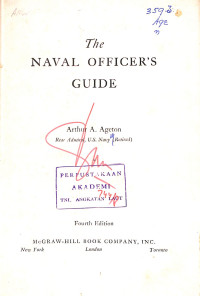 Image of The Naval Officer's Guide Fourth Edition