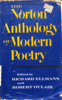 Image of The Norton Anthology of Modern Poetry