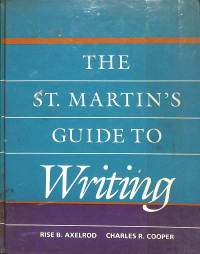 Image of The St. Martin's Guide to Writing