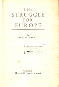 The Struggle For Europe