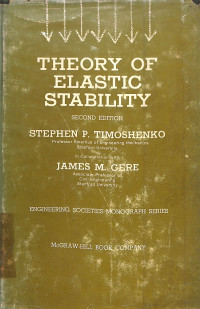 Theory of Elastic Stability