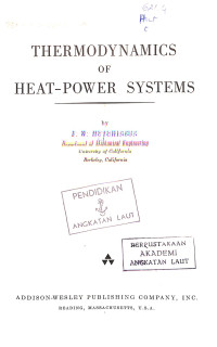 Thermodynamics of Heat-Power Systems