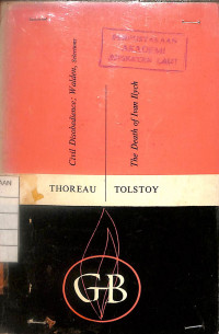 Image of Thoreau : Civil Disobedience ( Walden Selections ) - Number 15 , First Year