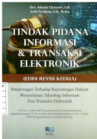Image of Tindak Pidana Informasi dan Transaksi Elektronik